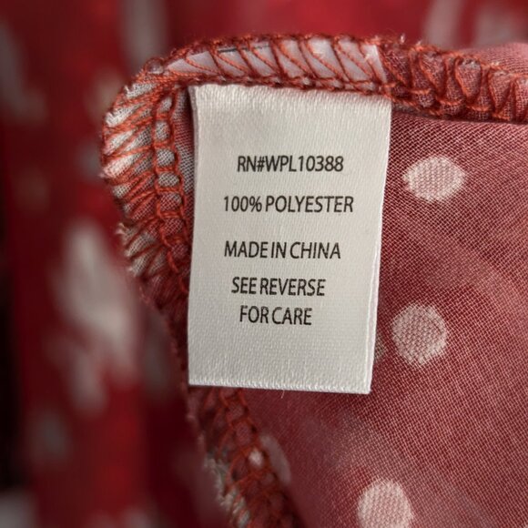 Scully Women's Floral Swiss Dot Duster with Cactus Print - Picture 9 of 11